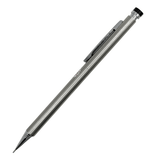 Platinum Sure Point versatil kalem, mat metal gri gövde, tam boy çapraz görünüm, 0.5 mm