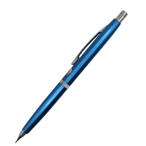 Pentel SG vintage versatil kalem metalik mavi gövde, krom klips ve uç, 0.5 mm
