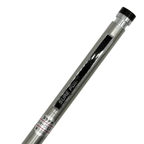 Platinum Sure Point gövdesindeki siyah bant ve fiyat etiketi, hafifçe farklı kadrajla ikinci detay