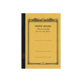 Apica CD-11 A5 Defter hardal sarısı kapak, süslü çerçeveli Note Book baskısı ve siyah bez sırt