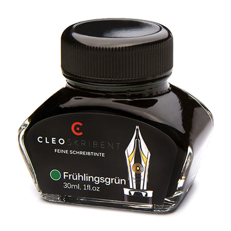 Cleo Skribent şişe mürekkep 30 ml, Frühlingsgrün