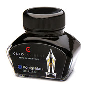 Cleo Skribent şişe mürekkep 30 ml, Königsblau