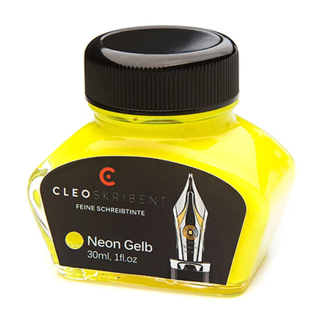 Cleo Skribent şişe mürekkep 30 ml, Neon Gelb