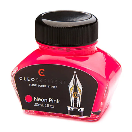 Cleo Skribent şişe mürekkep 30 ml, Neon Pink