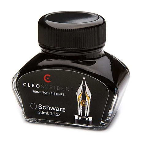 Cleo Skribent şişe mürekkep 30 ml, Schwarz