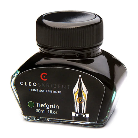 Cleo Skribent şişe mürekkep 30 ml, Tiefgrün