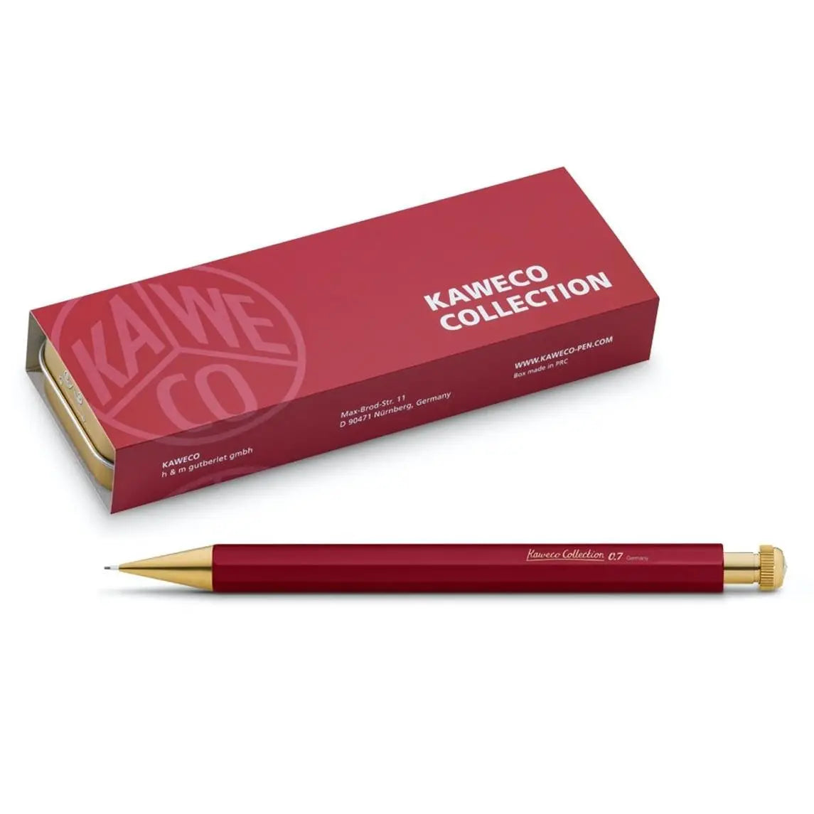 Kaweco Collection Special Red kalem, kırmızı KAWECO COLLECTION kutusuyla birlikte