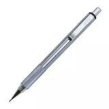 Zebra M-701 paslanmaz çelik versatil kalem, tırtıklı kavrama ve krom gövde, tam boy, 0.7 mm