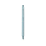 Uni Kuru Toga KS versatil kalem Ice Blue, buzlu mavi gövde ve ince metal uç, tam boy, 0.5 mm