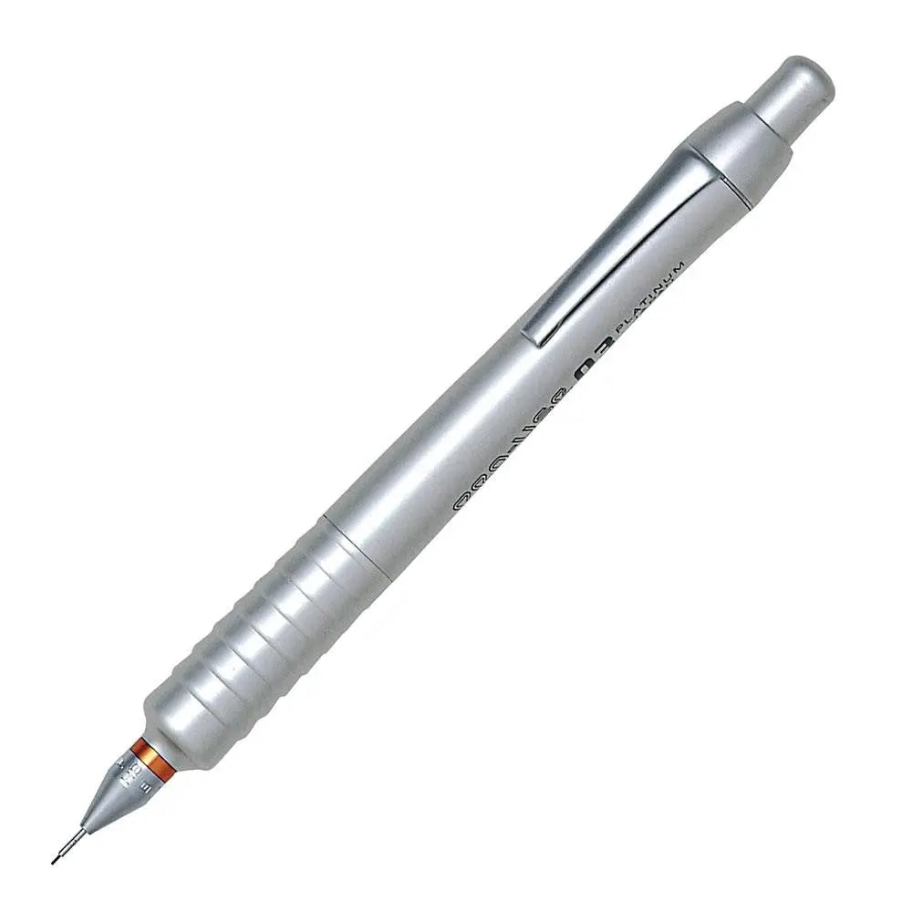 Platinum Pro Use MSD-1500C versatil kalem gümüş gövde, kademeli metal grip, tam boy, 0.3 mm