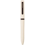 Uni Jetstream Prime Lite Touch krem beyaz gövde, siyah klips ve renk halkası ile tam boy görünüm