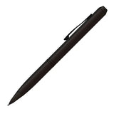 Kitera SideKnock versatil kalem mat siyah gövde, tam boy açılı görünüm, 0.5 mm