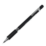 Kokuyo TZ-5203 Campus Art vintage versatil kalem siyah gövde, tırtıklı kavrama, 0.3 mm