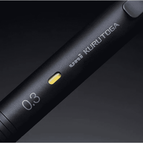 Uni Kuru Toga Metal Versatil Kalem - Nocturne Black 0.3 mm