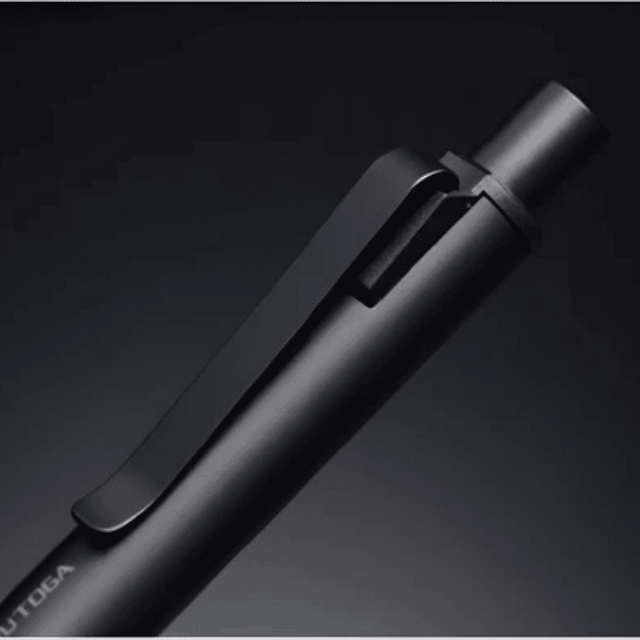 Uni Kuru Toga Metal Versatil Kalem - Nocturne Black 0.3 mm