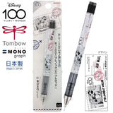 Tombow Mono Graph Disney Steamboat Willie baskılı versatil kalem, Mickey pulu ve ambalajı