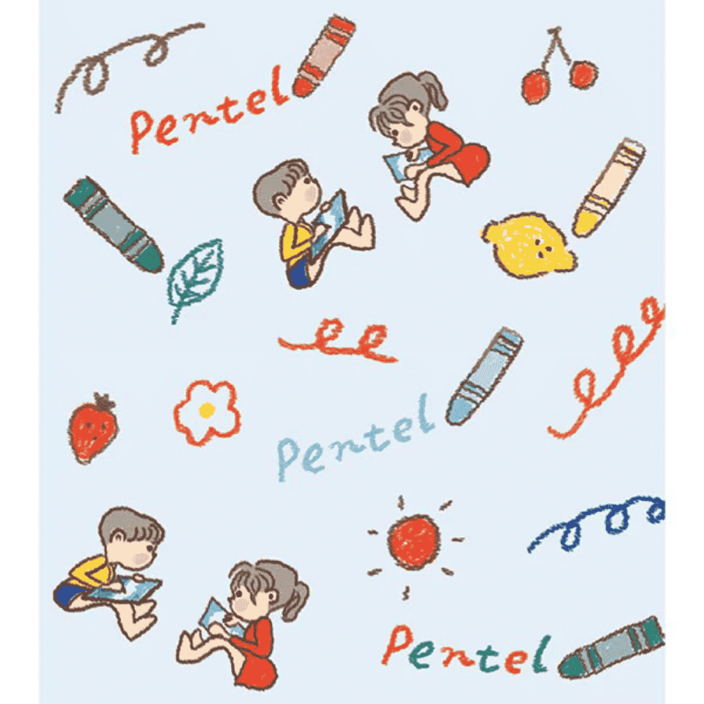 Pentel × Furukawa Shiko Sınırlı Üretim Memo Pad - 4 Desenli Japon Not Kâğıdı