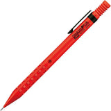 Pentel Smash versatil kalem mat kırmızı gövde, kare kabartmalı kavrama ve HB göstergesi, 0.5 mm