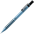 Pentel Smash Diamond Metallic mavi gövde, kareli lastik kavrama ve HB göstergesi, tam boy