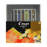 Pilot Almighty Set: MR, Synergy Point, FriXion ve H-327'li 7 Parçalı Japon Kalem Hediye Seti