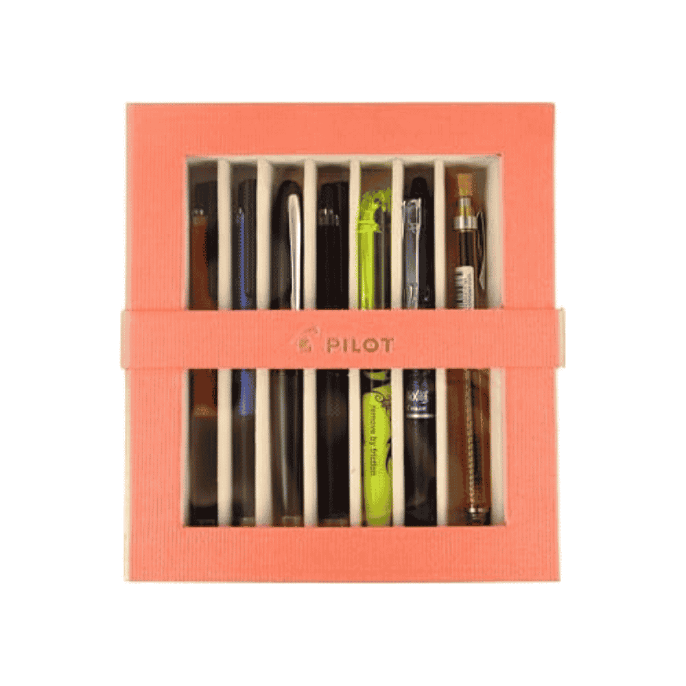 Pilot Almighty Women Set: MR, Synergy Point, FriXion ve H-327'li 7 Parçalı Japon Kalem Hediye Seti