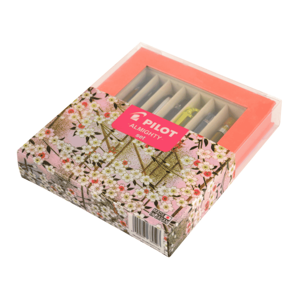 Pilot Almighty Women Set: MR, Synergy Point, FriXion ve H-327'li 7 Parçalı Japon Kalem Hediye Seti