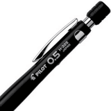 Pilot H32 gövdesinde PILOT 0.5 H-325 JAPAN baskısı, klips ve başlık detayı