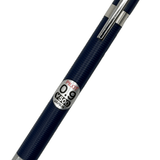 Pilot H-569 gövdesindeki orijinal gümüş etiket, PILOT 0.9 ve 500 yen Japonya baskısı okunuyor