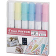 Pilot Pintor Extra Fine 6'lı pastel renk markör seti paketi