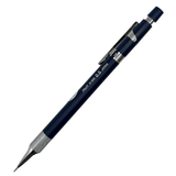 Pilot H-565 vintage versatil kalem lacivert gövde, tam boy açılı görünüm, 0.5 mm