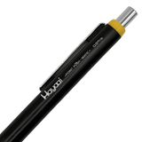 Platinum Hayaai gövde baskısı Hayaai ve POINT PUSH-MATIC 0.5 mm yazıları yakın çekim