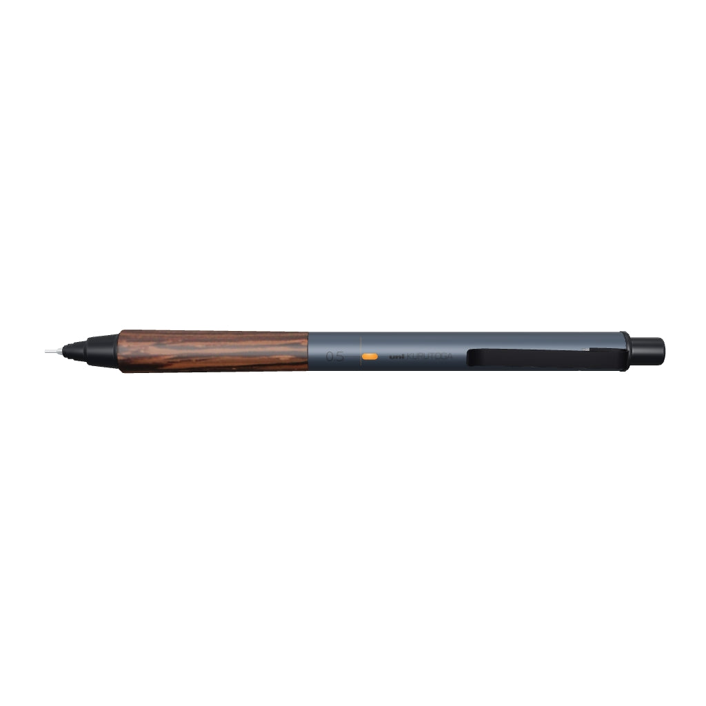 Uni Kuru Toga Wood Versatil Kalem 0.5 mm Steel Grey