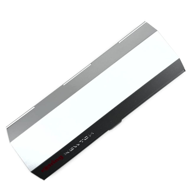 Rotring Newton vintage metal kalem kutusu, kapalı, kapakta rotring Newton yazısı