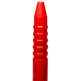 Rotring Tikky Double Push kırmızı konik uç ve beş halkalı kavrama bölümü, uç içeri çekilmiş