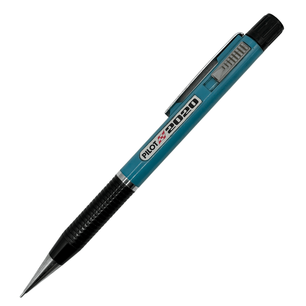 Pilot 2020 vintage versatil kalem petrol mavisi gövde, siyah halkalı kavrama, tam boy çapraz, 0.5 mm