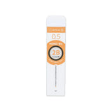 Tombow Mono WX 0.5 mm versatil kalem ucu tüpü, turuncu baskılı 2B ambalaj, 40 adet