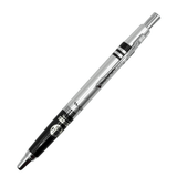 Tombow W vintage versatil kalem çelik gövde ve siyah alt bölüm, Japonca fiyat etiketi, 0.5 mm