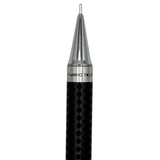 Tombow Dimple krom koni ucu ve METAL DIMPLE yazan bileziği, uç yukarı bakan makro
