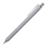 Tombow Mono Graph Lite versatil kalem açık gri gövde, şeffaf klips ve tırtıklı kavrama, 0.5 mm