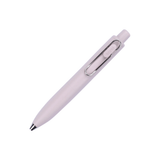 Uni-Ball One P jel kalem açık lila gövde, metal klips ve uni logolu tıklama başlığı, 0.38 mm