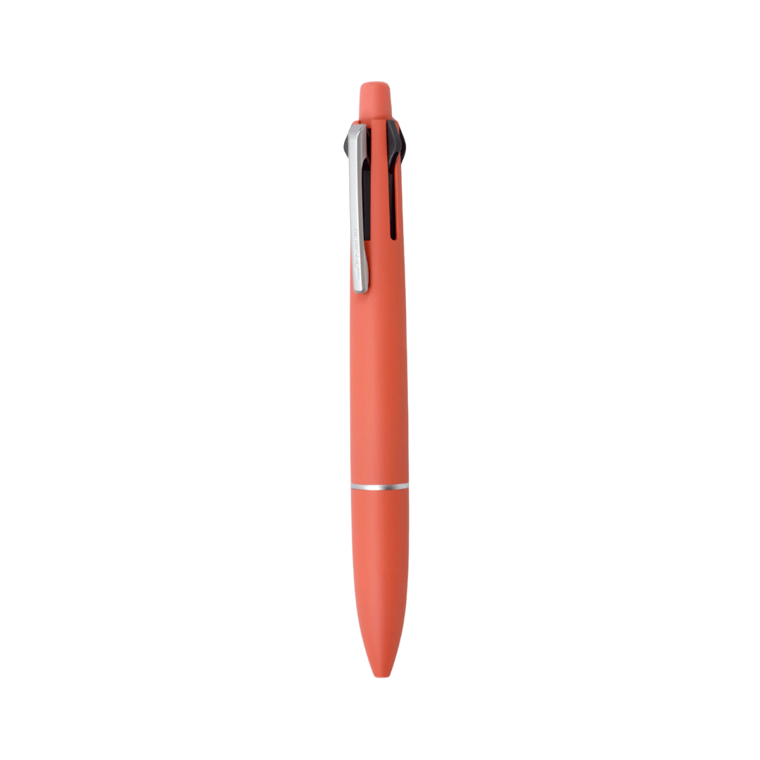 Uni Jetstream 4&1 Lite çok fonksiyonlu kalem turuncu gövde, dört renk tırnağı üstte
