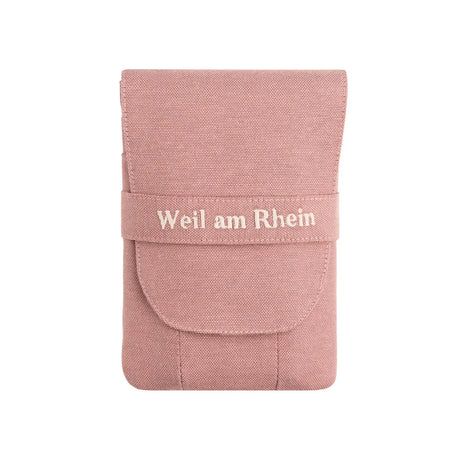 Weil am Rhein 3'lü kalem kılıfı, Powder Pink, kapalı, önden görünüş
