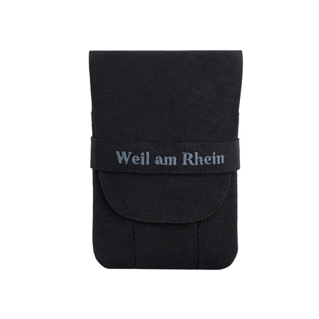 Weil am Rhein 3'lü kalem kılıfı, siyah, kapalı, önden görünüş
