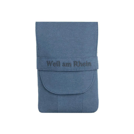 Weil am Rhein Triple Plus 3'lü kalem kılıfı, çivit mavisi, kapalı, önden görünüş