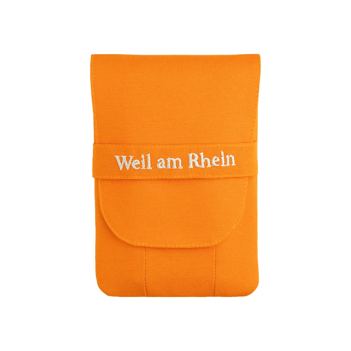 Weil am Rhein Triple Plus 3'lü kalem kılıfı, turuncu, kapalı, önden görünüş