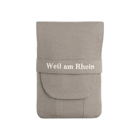 Weil am Rhein Triple Plus 3'lü kalem kılıfı, vizon, kapalı, önden görünüş
