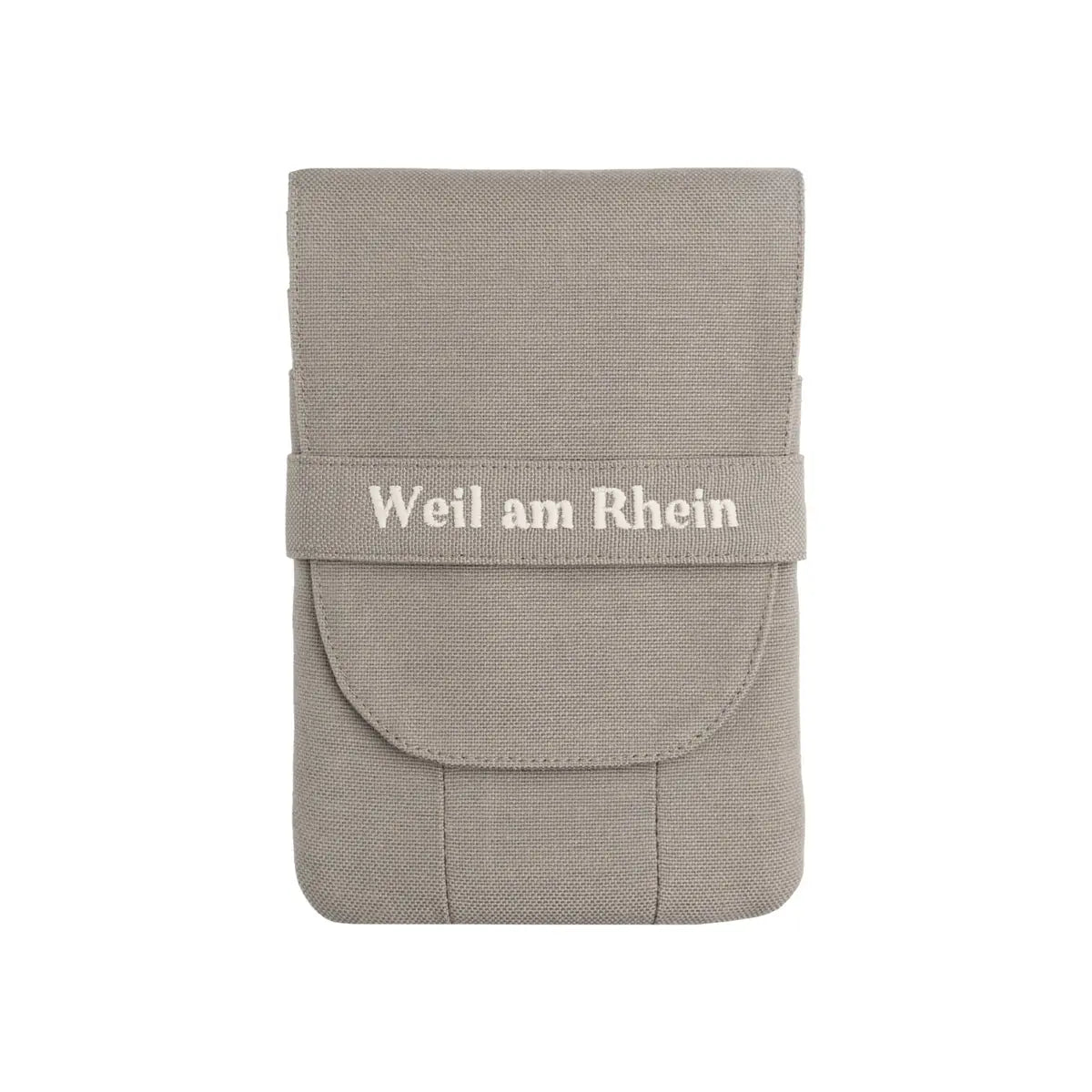 Weil am Rhein Triple Plus 3'lü kalem kılıfı, vizon, kapalı, nakışlı bant önden