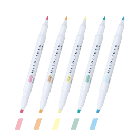 Zebra Mildliner Highlighter Kalem