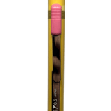 Zebra Noct pembe tıklama başlığı ile gövdedeki 0.5 JAPAN yazısı yakın çekim